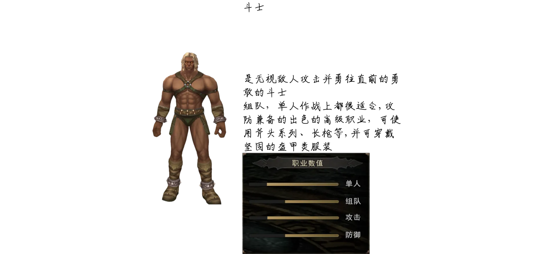 斗士介绍-《神泣：纷争》官方网站-官方正版授权手游——时光互娱手游